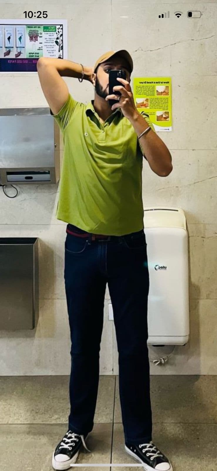 A healthcare worker, after their nutrition program